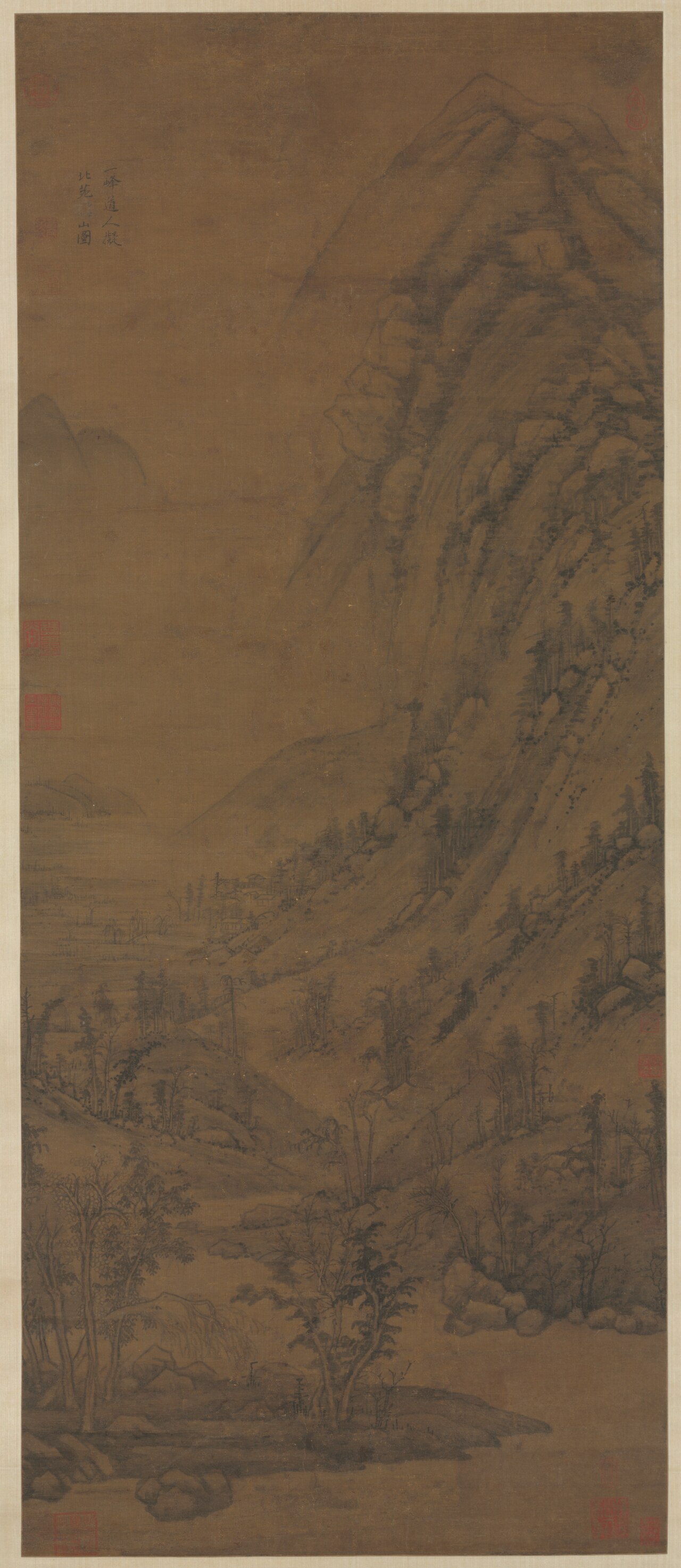 Summer Mountains (after Dong Yuan [active about ad 937-975]) by Huang Gongwang