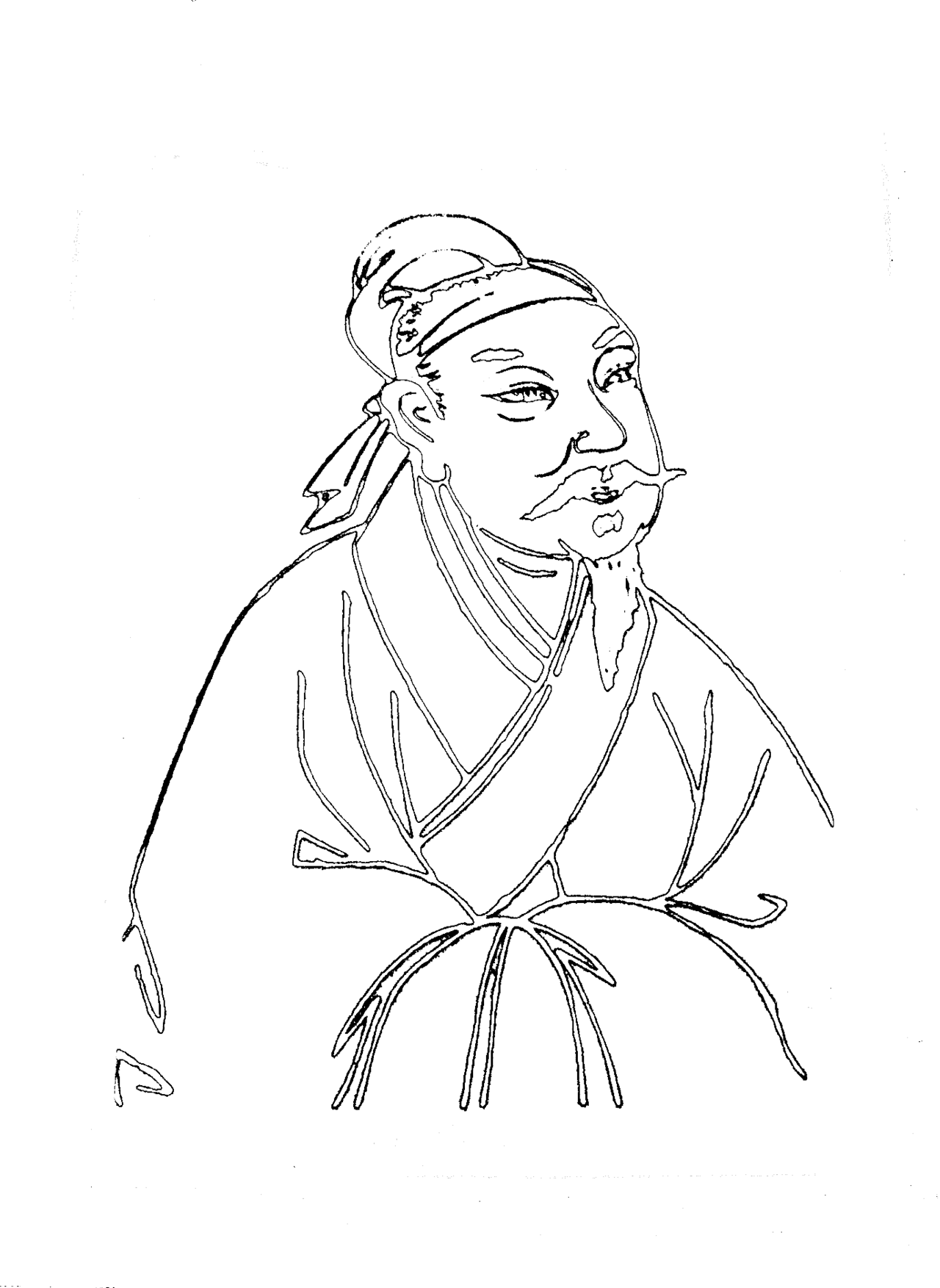 Portrait of Huang Tingjian