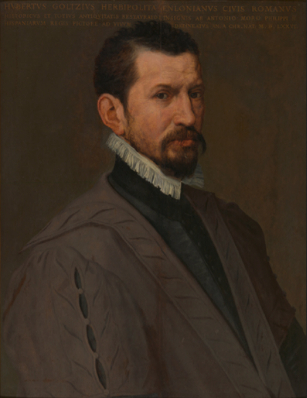 Portrait of Hubert Goltzius