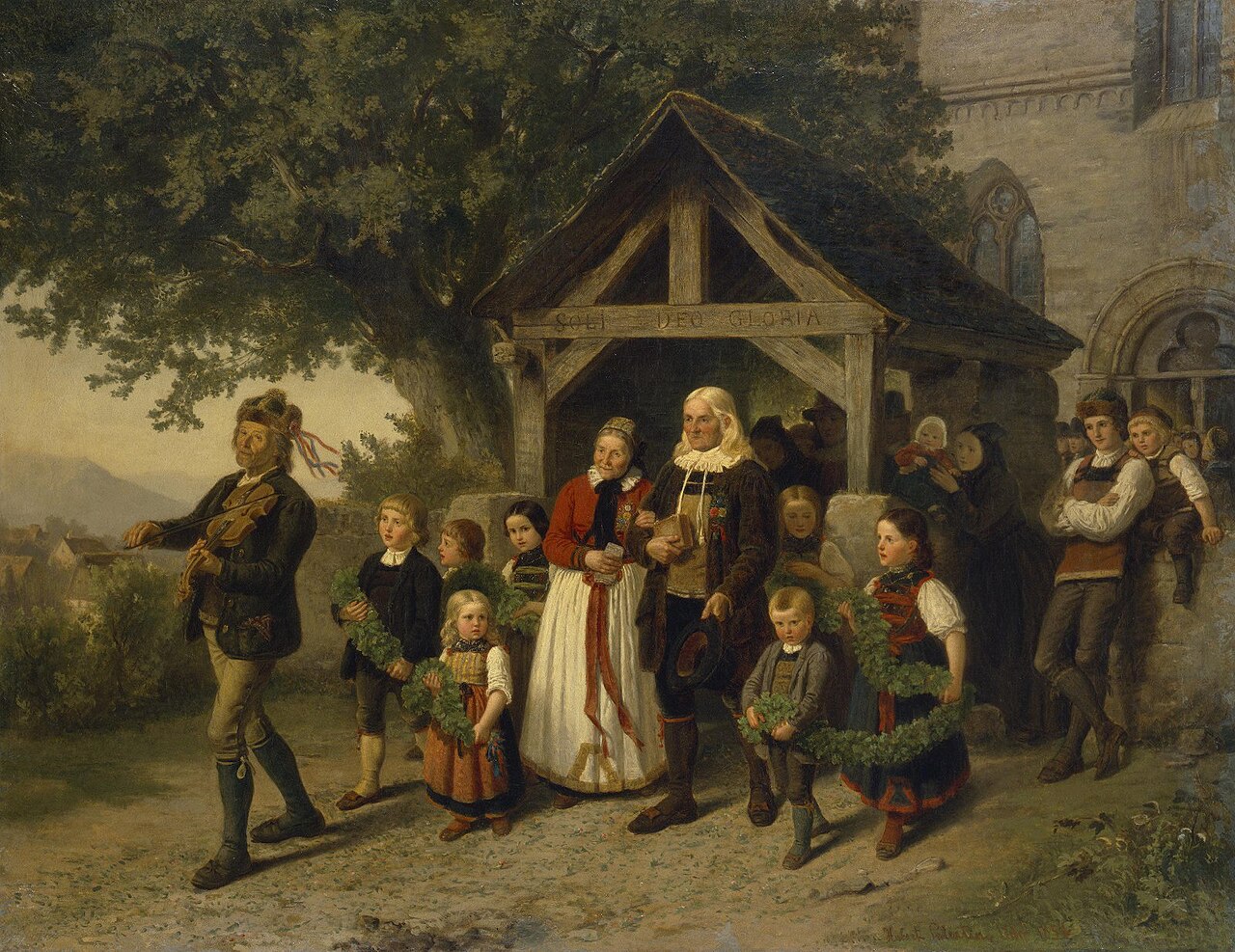 Golden Wedding by Hubert Salentin