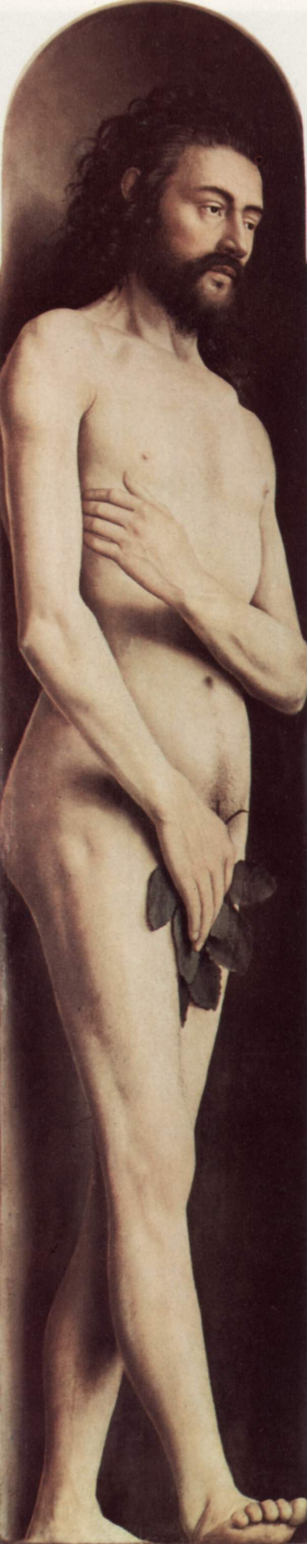 Adam by Hubert van Eyck