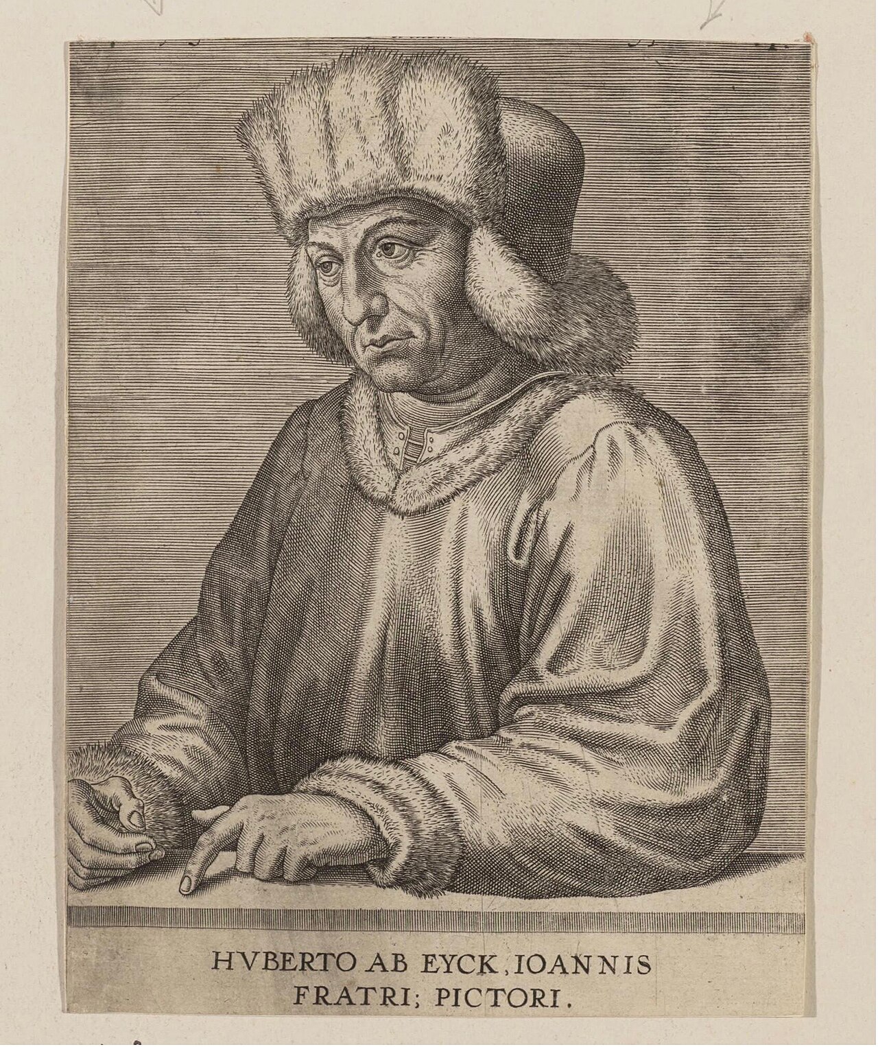 Portrait of Hubert van Eyck