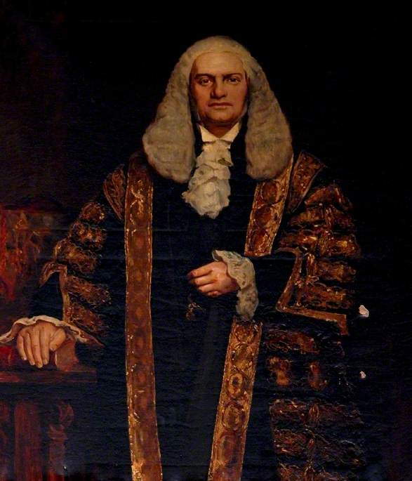 Rt Hon Farrer Herschell (1837–1899), 1st Baron Herschell, CGB, MP for Durham (1874–1875) by Hubert von Herkomer