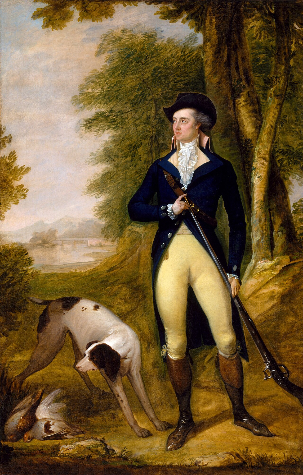 Portrait of a Gentleman by Hugh Douglas Hamilton