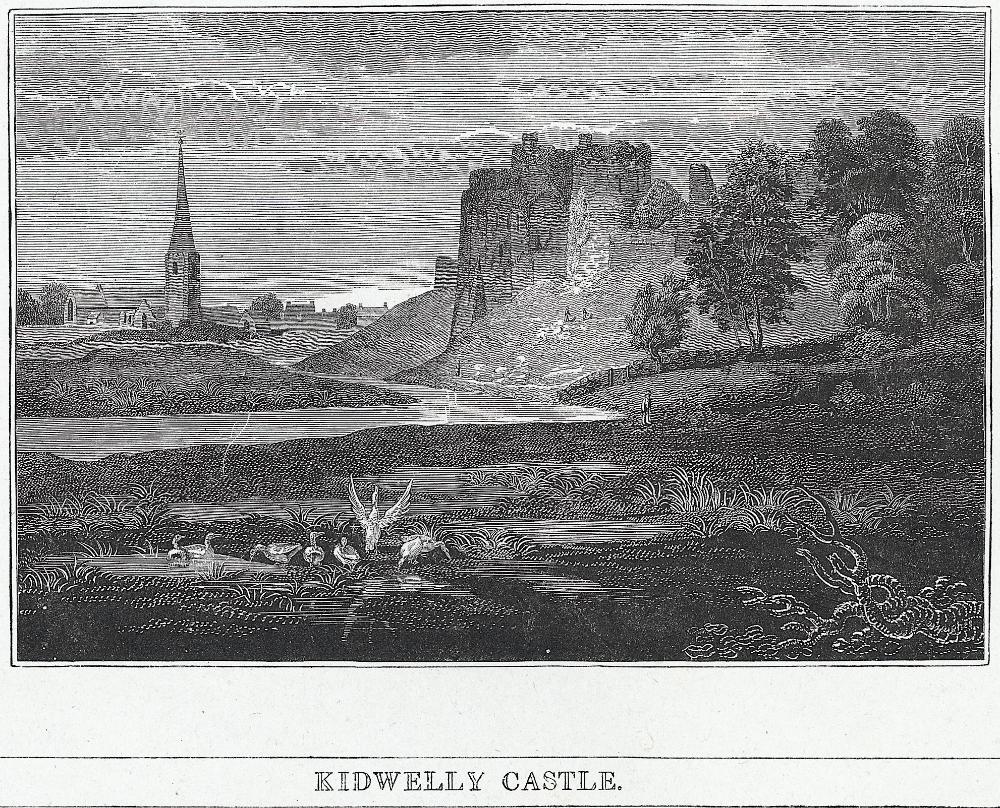 Kidwelly Castle by Hugh Hughes
