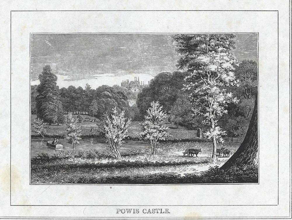 Powis Castle by Hugh Hughes