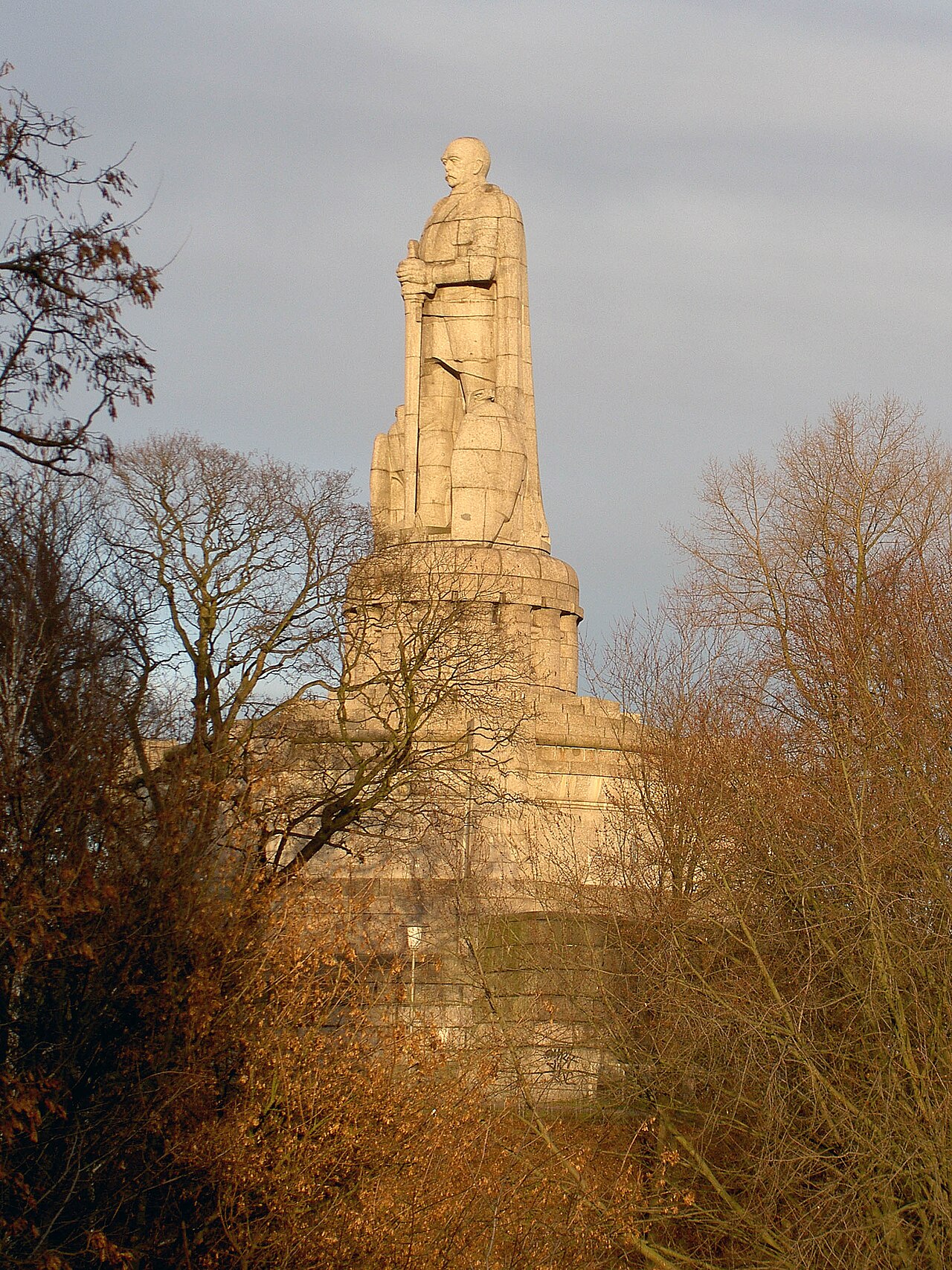 Bismarck Monument by Hugo Lederer