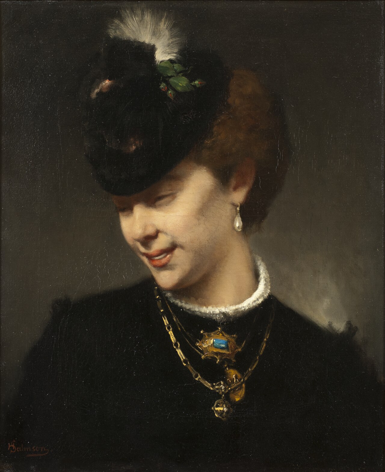A Parisian Lady by Hugo Salmson