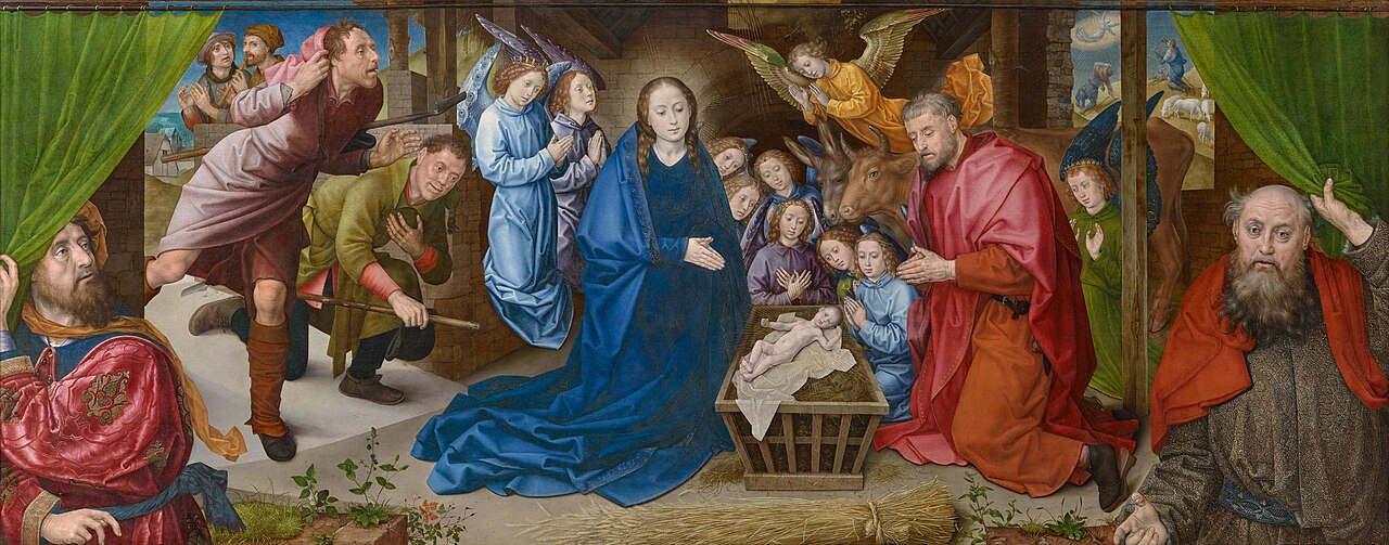 Adoration of the Shepherds by Hugo van der Goes