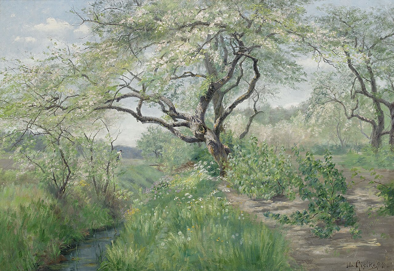 Summer Landscape by Ida Gisiko-Spärck