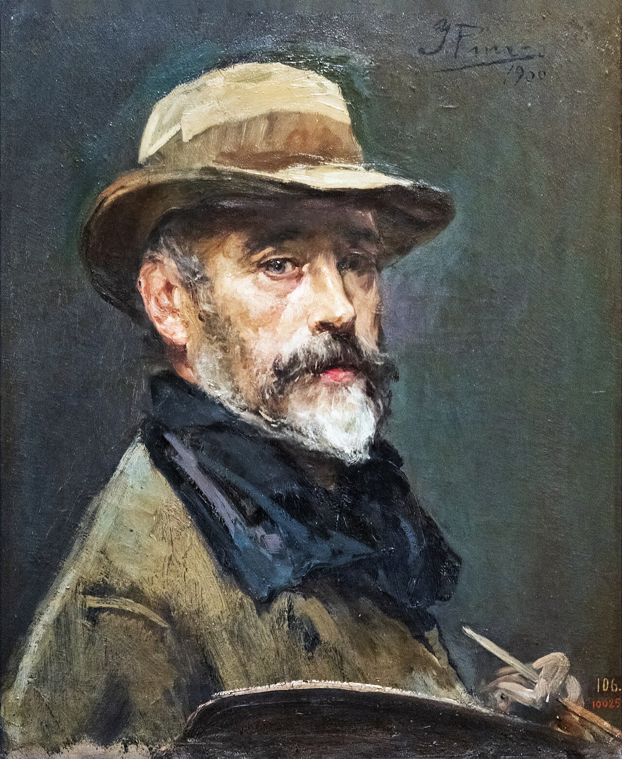 Portrait of Ignacio Pinazo Camarlench