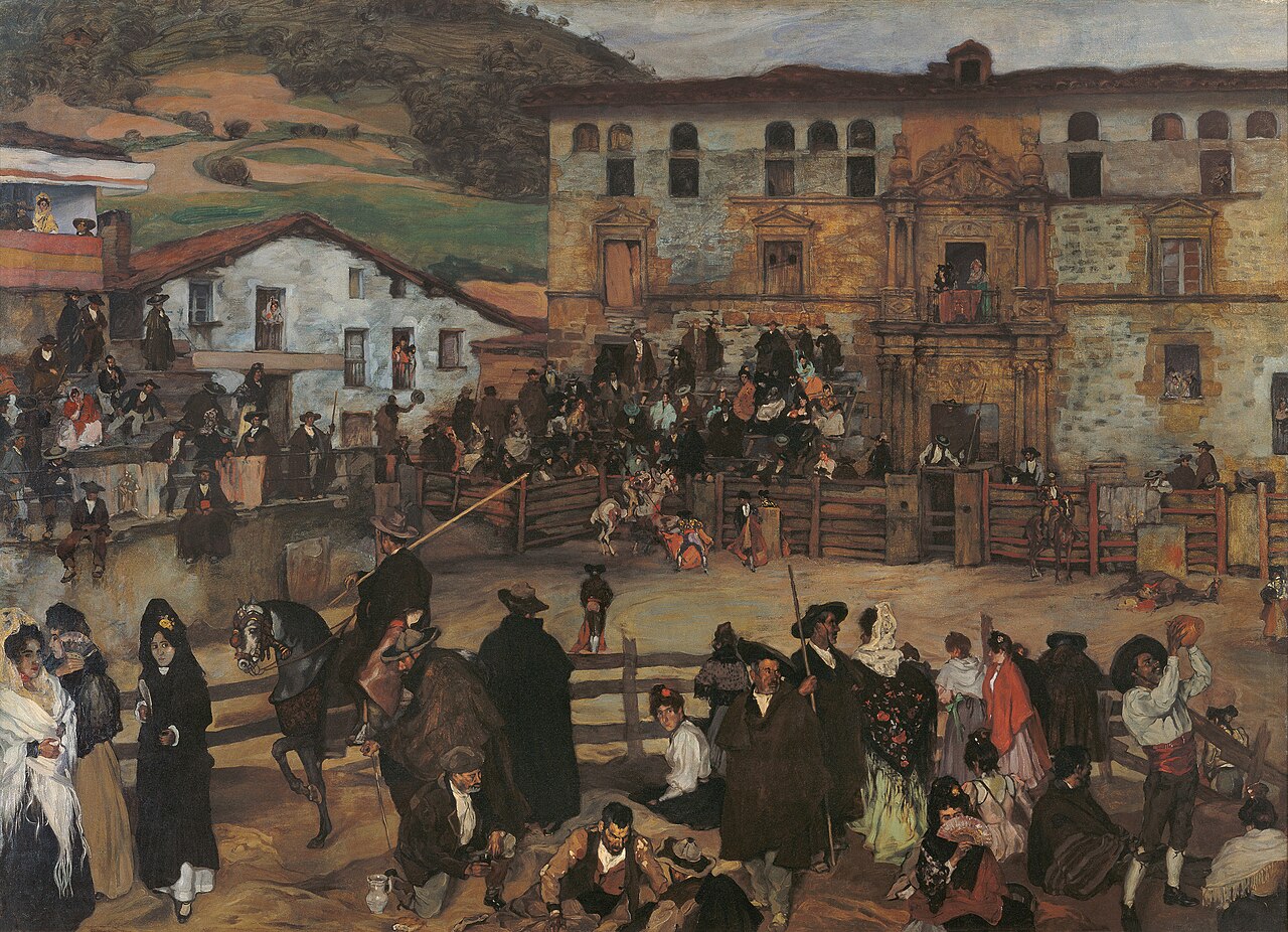 Corrida de toros en Eibar by Ignacio Zuloaga