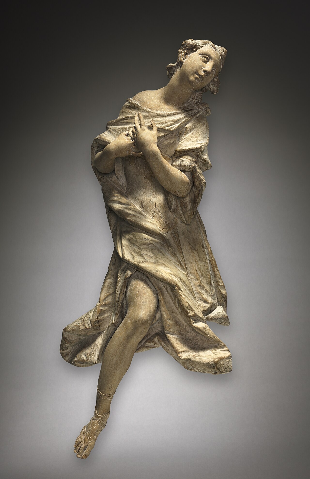 Kneeling Angel by Ignaz Günther