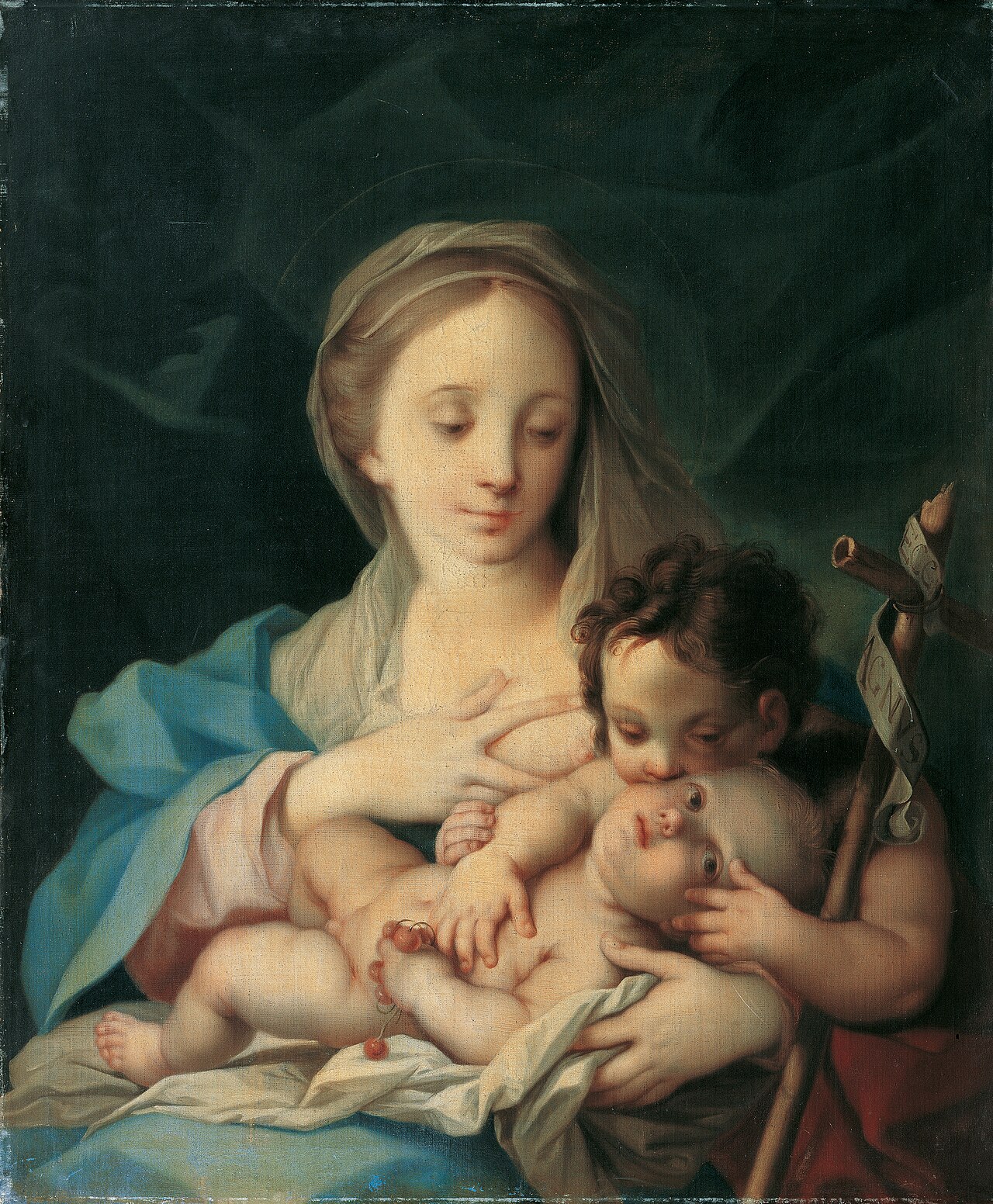 Mary with the Child and St John the Baptist by Ignazio Stern
