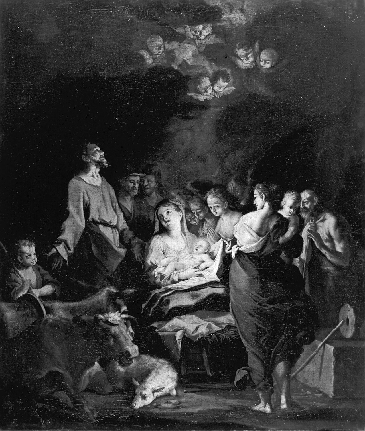 The Adoration of the Shepherds by Ignazio Stern