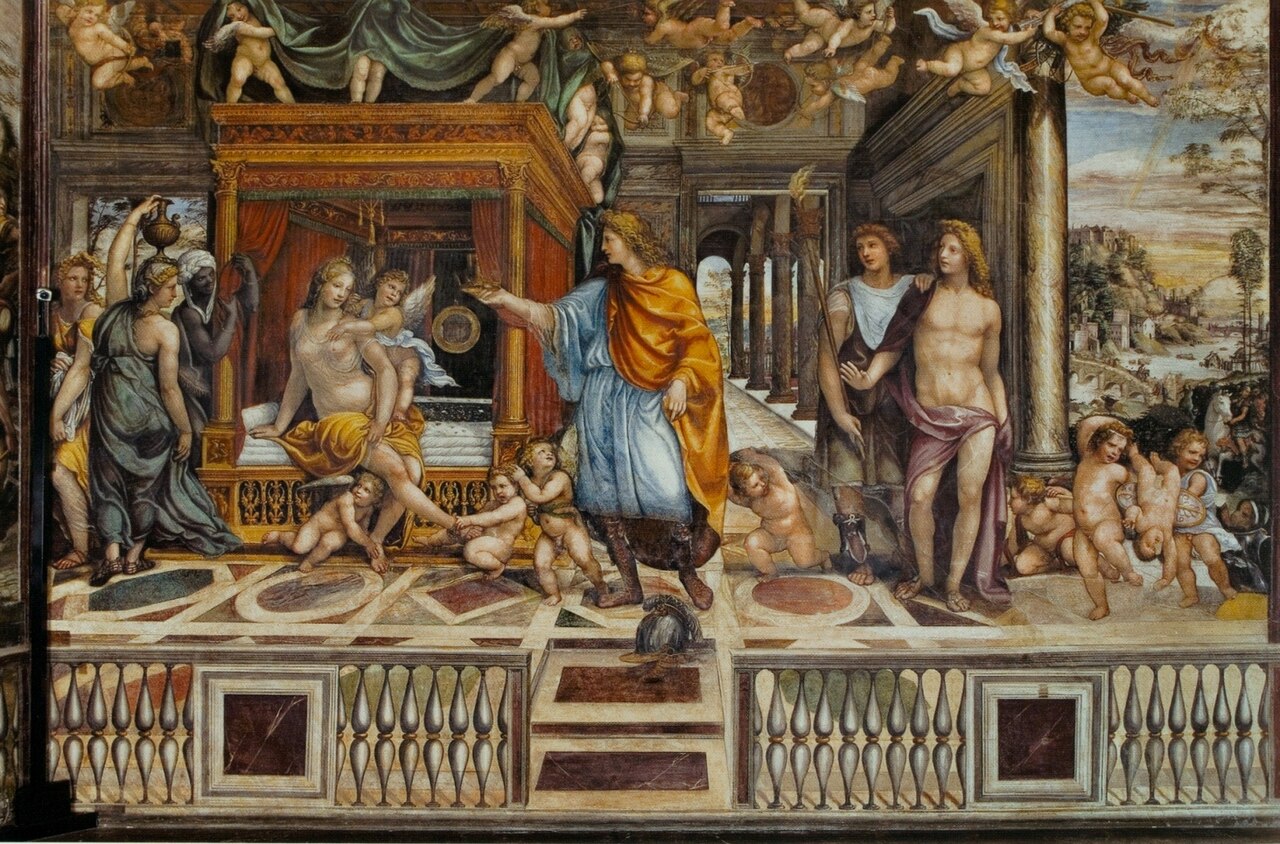 The wedding of Alexander the Great and Roxane by Il Sodoma