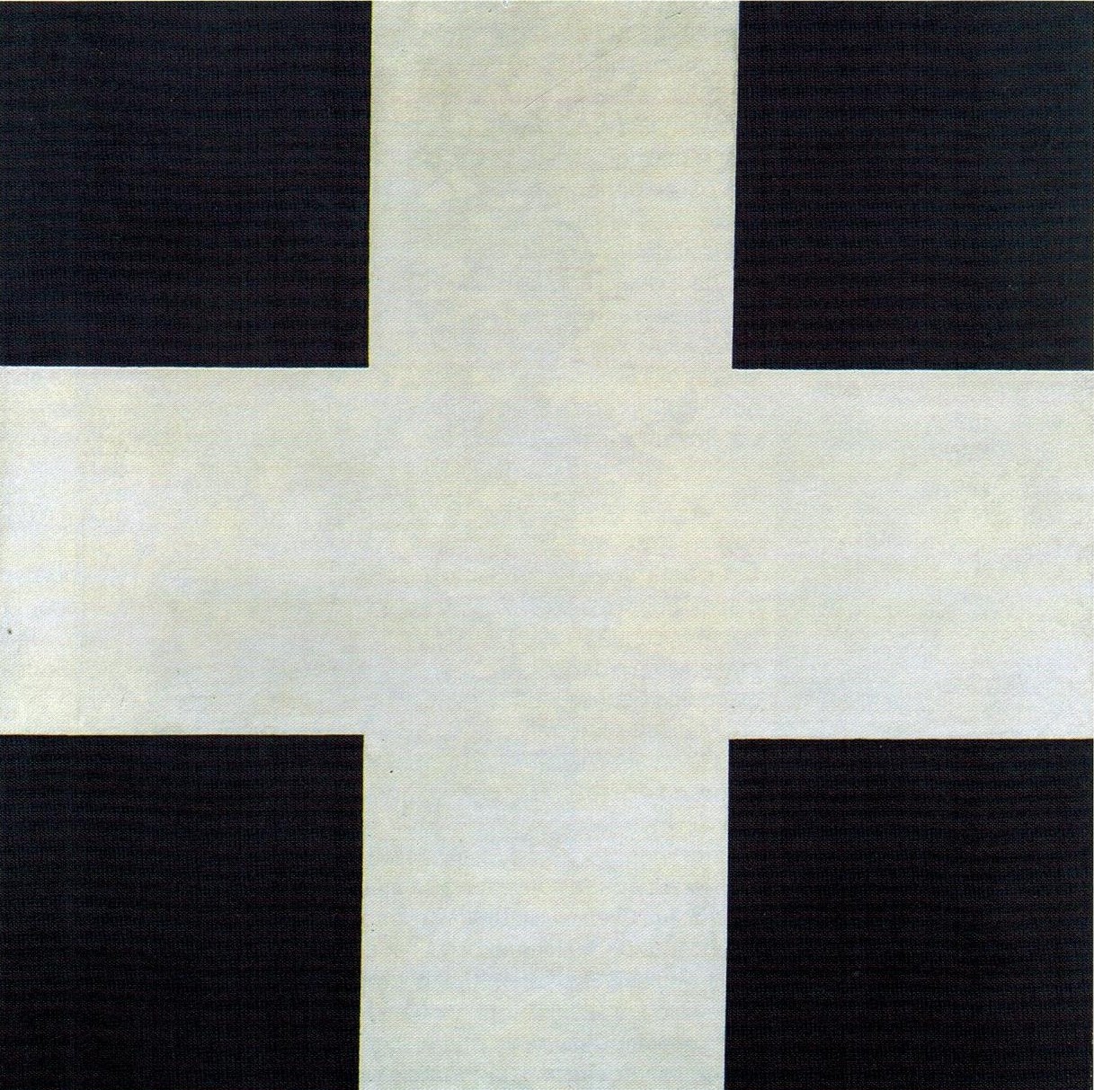 Suprematist Cross by Ilya Chashnik