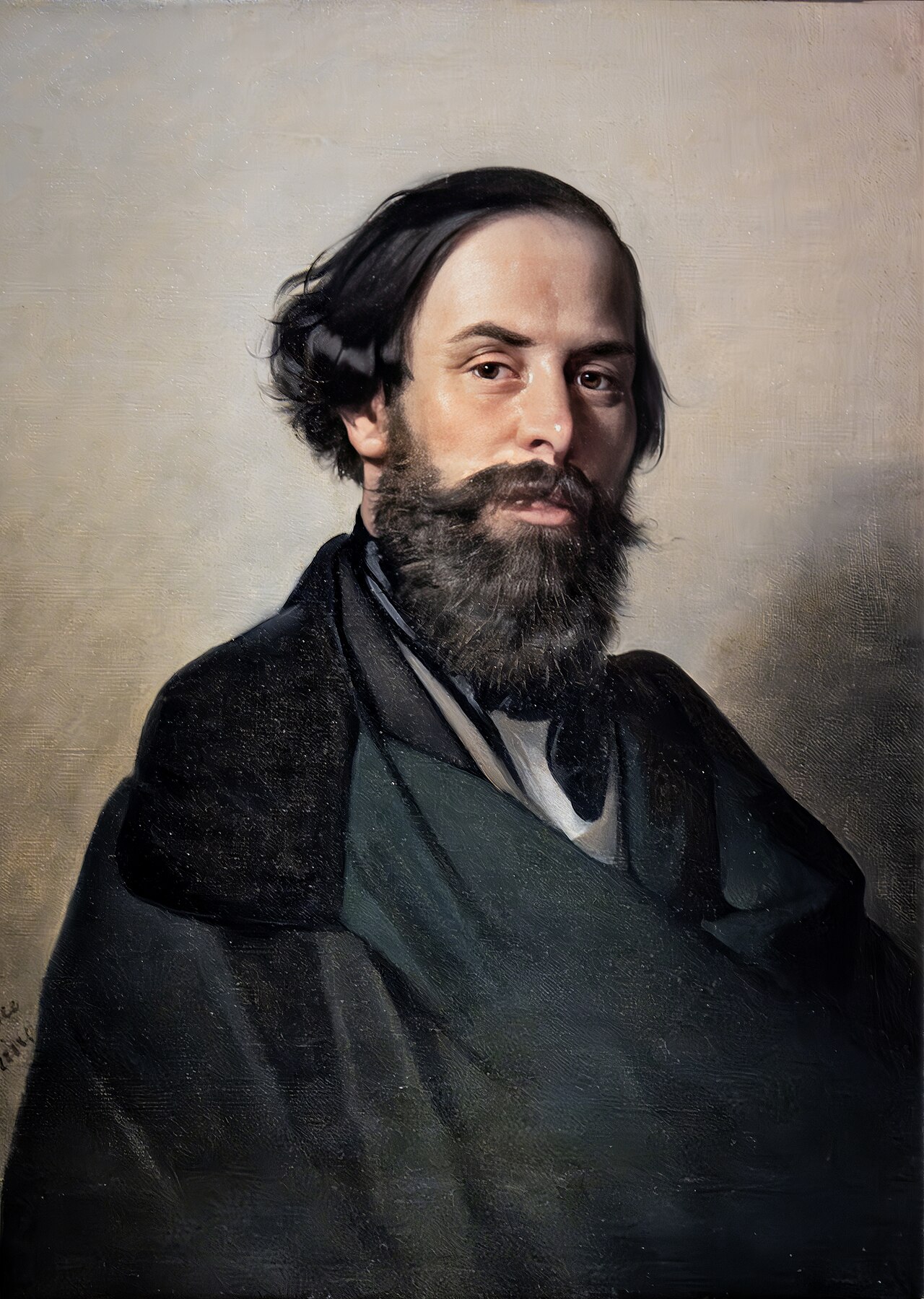 Portrait of Ippolito Caffi