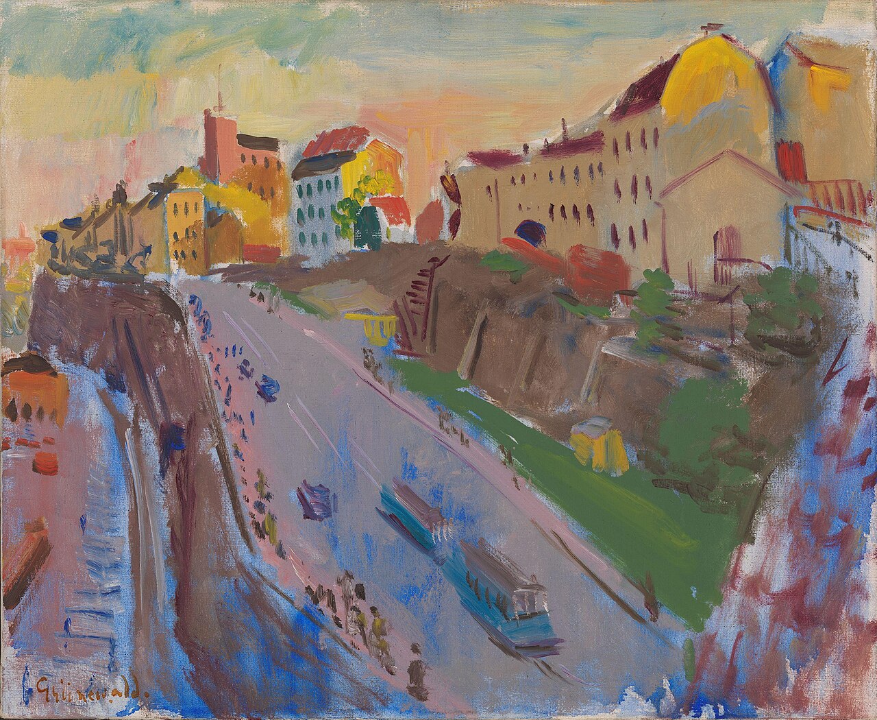 Katarinavägen by Isaac Grünewald