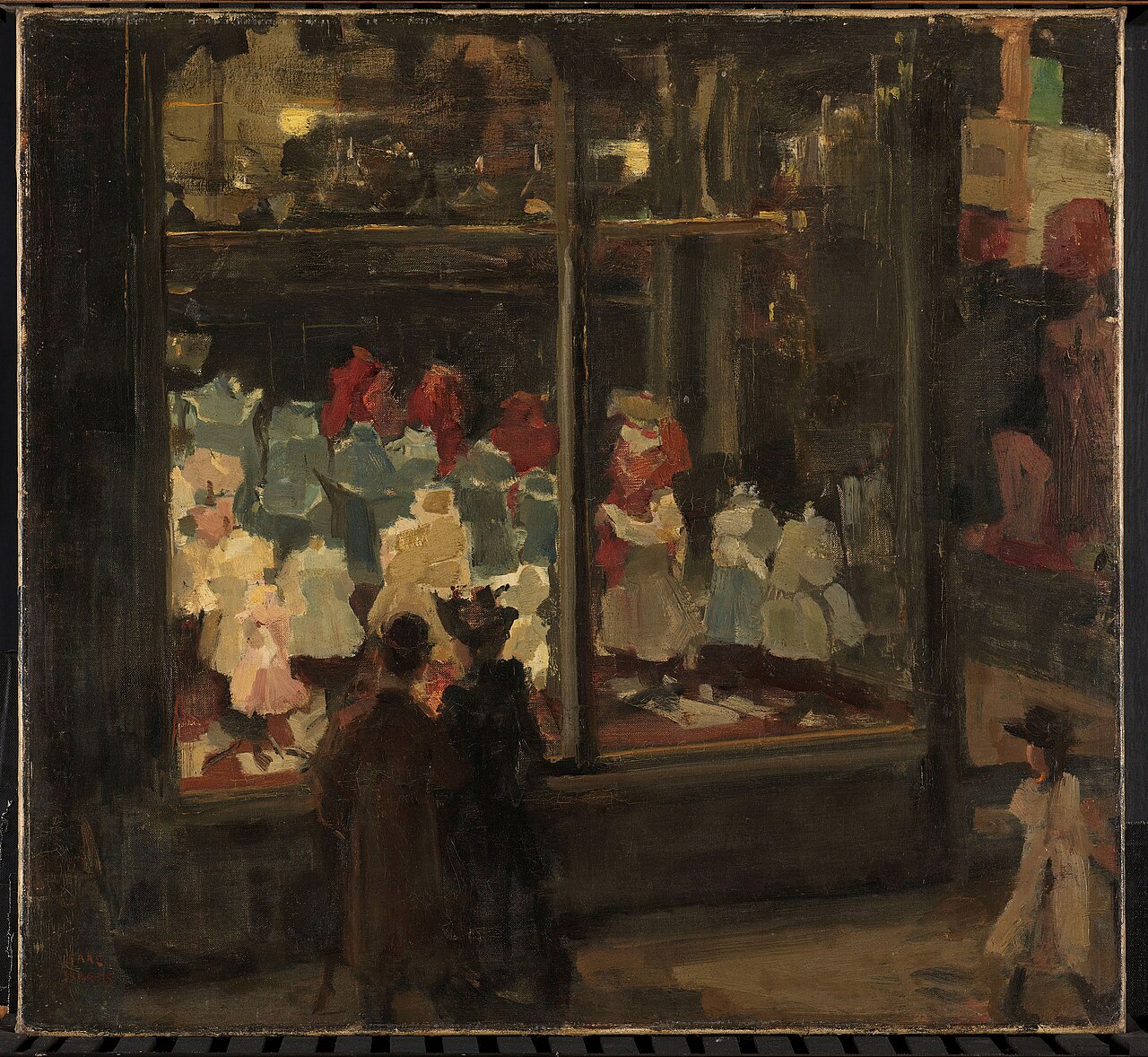 Shop Window by Isaac Israëls