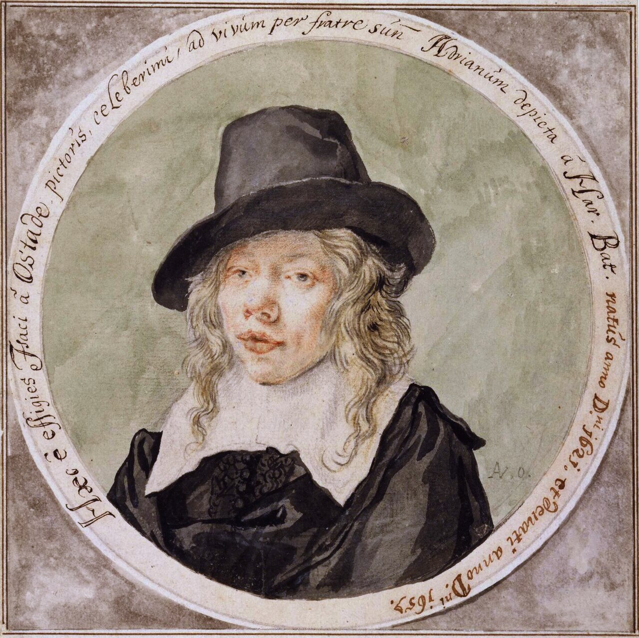 Portrait of Isaac van Ostade