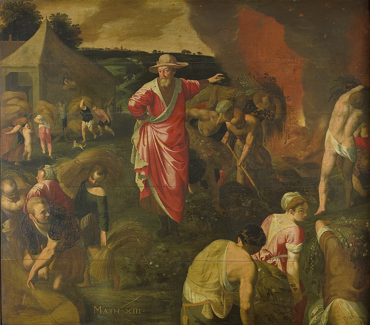 Parable of the Weeds among the Wheat by Isaac van Swanenburg