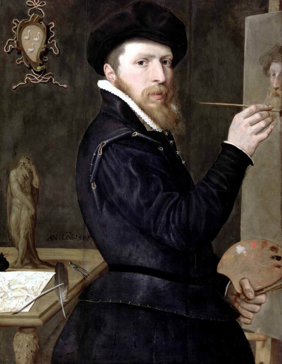 Portrait of Isaac van Swanenburg