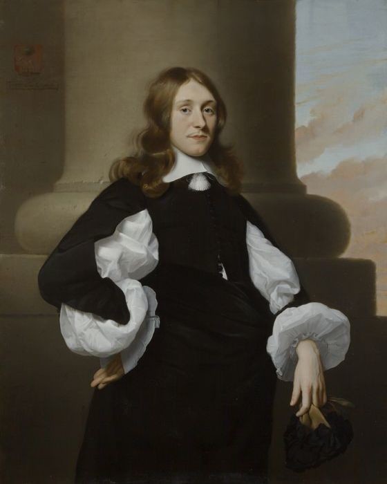 Portrait of a man, probably Pieter Adriaensz. de Lange (....-....) by Isaack Luttichuys