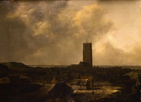 View of Egmond aan Zee by Isaack van Ruisdael