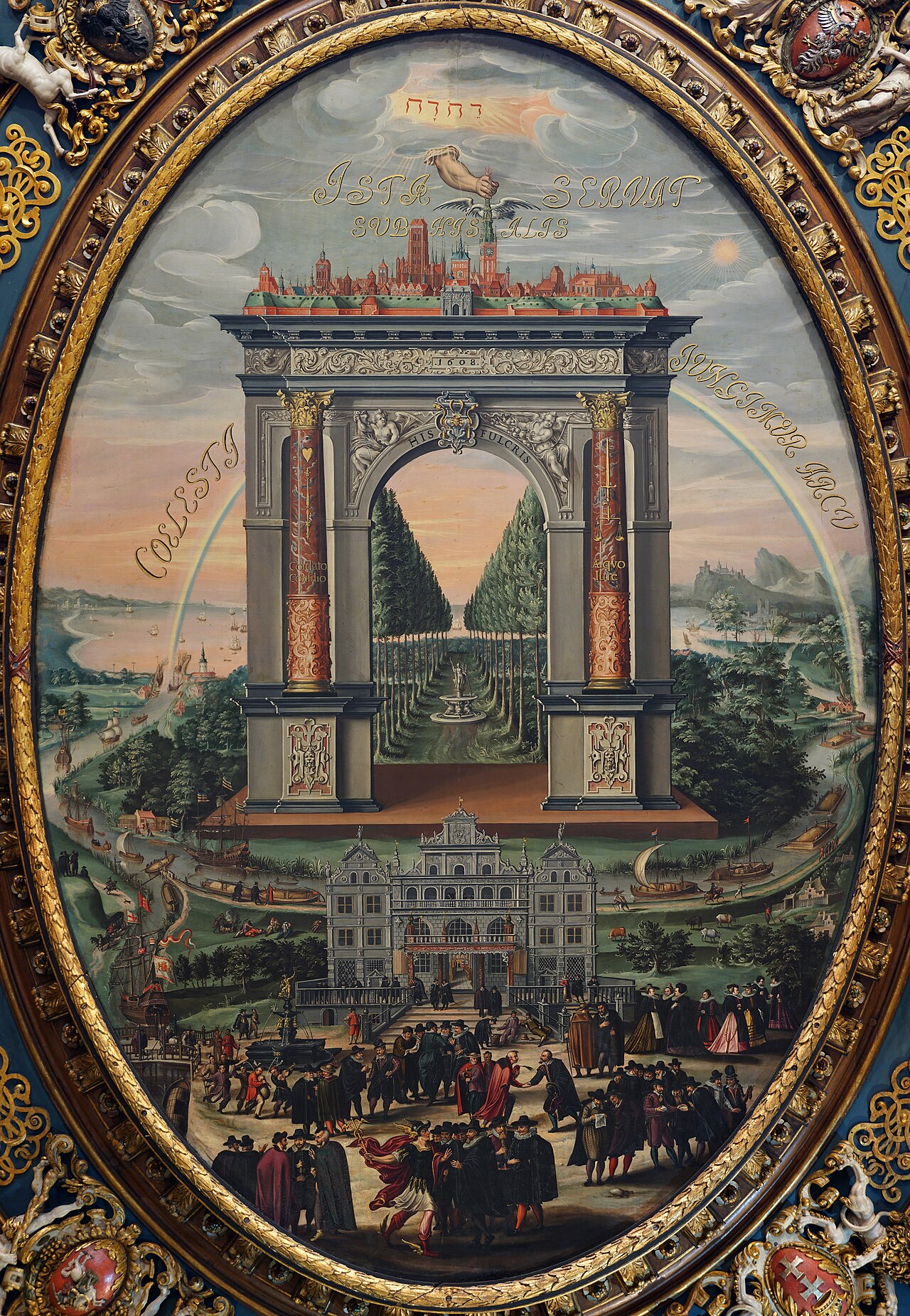 Allegory of Danzig Trade by Isaak van den Blocke