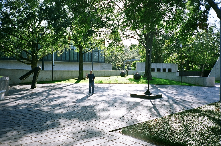 Cullen Sculpture Garden by Isamu Noguchi