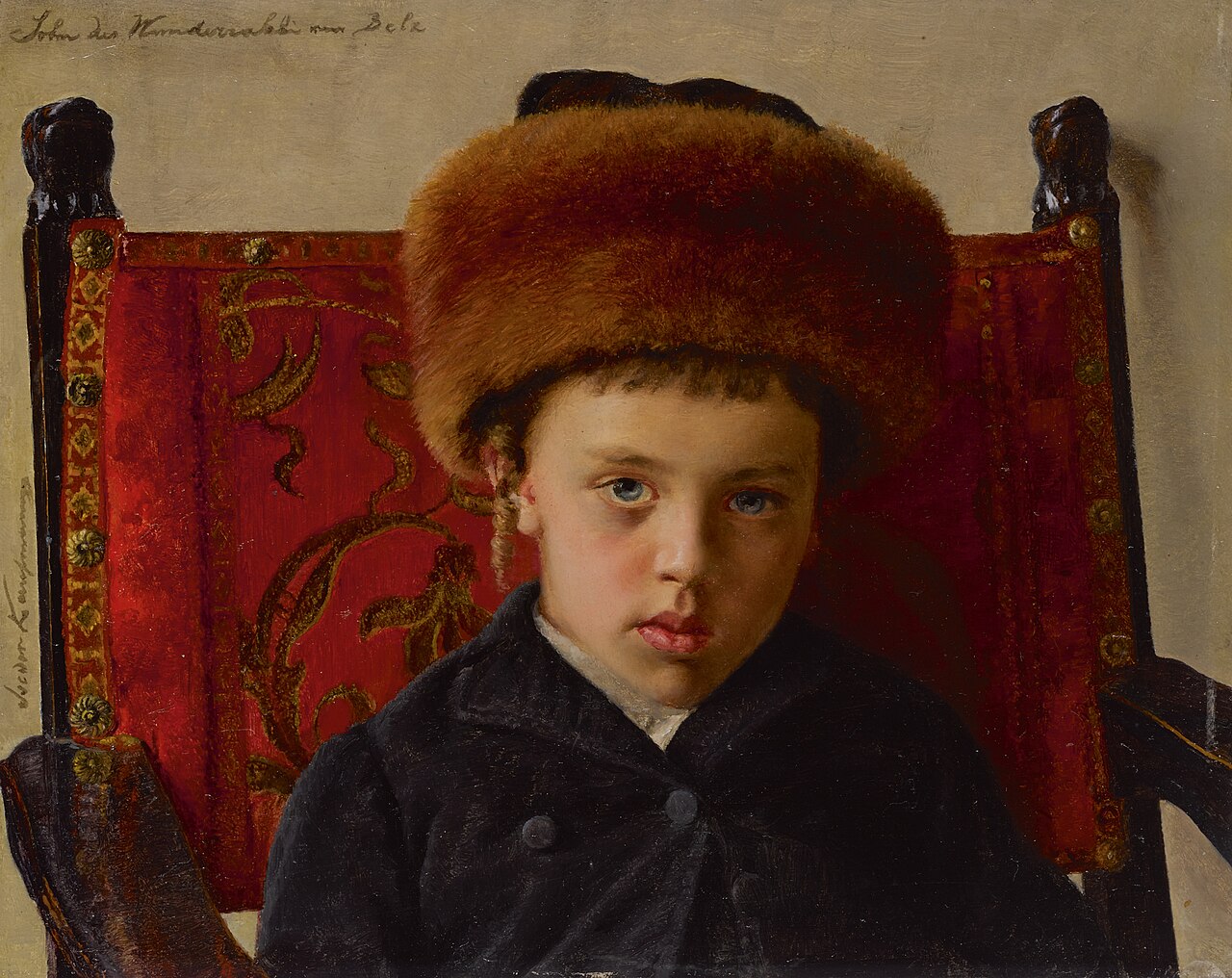 The Son of the Miracle-Working Rabbi of Belz by Isidor Kaufmann