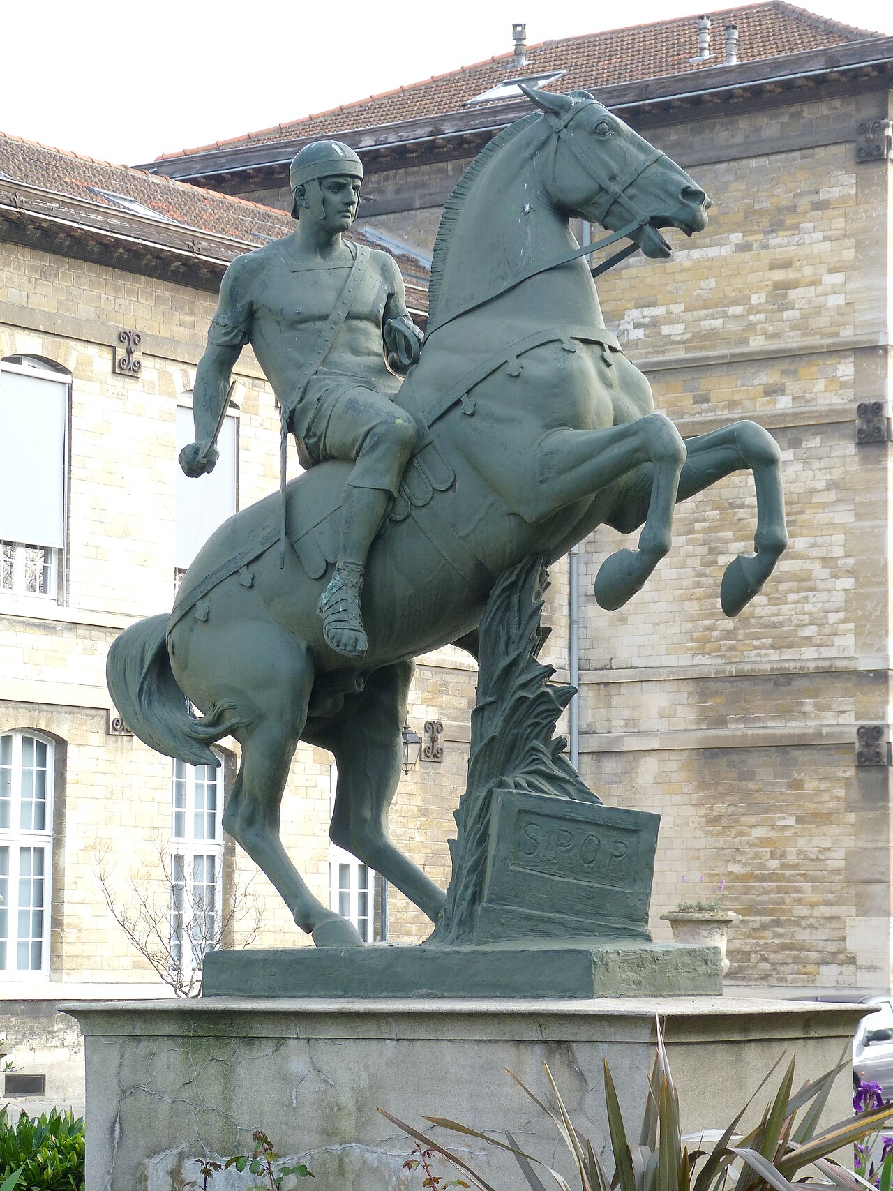 Gladiator on Horseback by Isidore Bonheur
