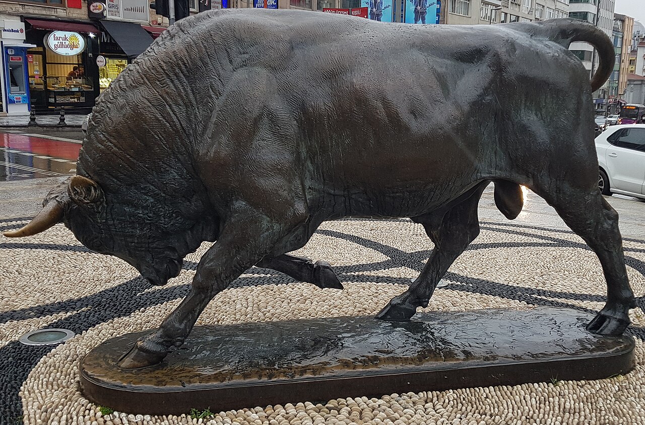 Kadıköy Bull Statue by Isidore Bonheur