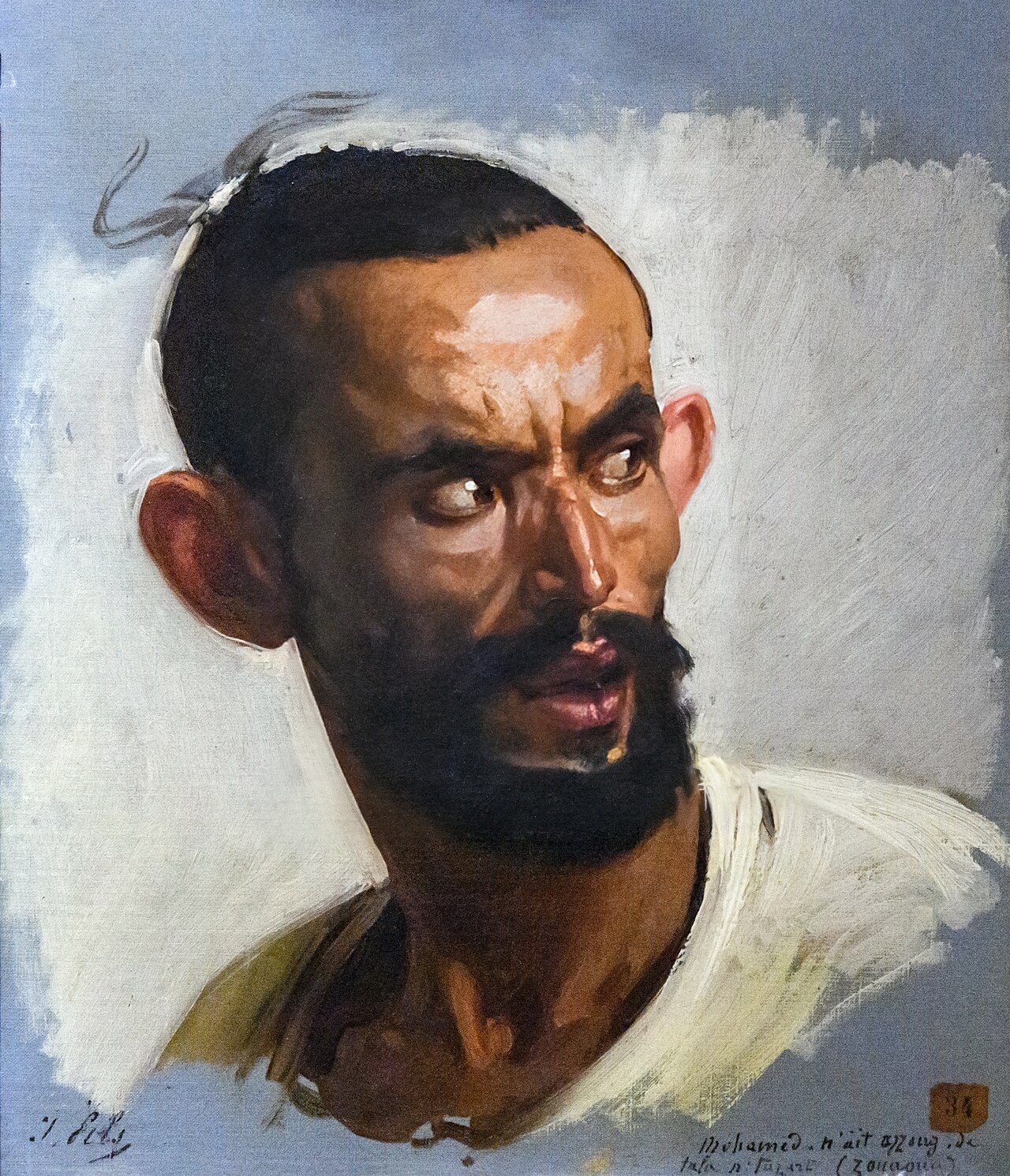 Tête de Kabyle by Isidore Pils