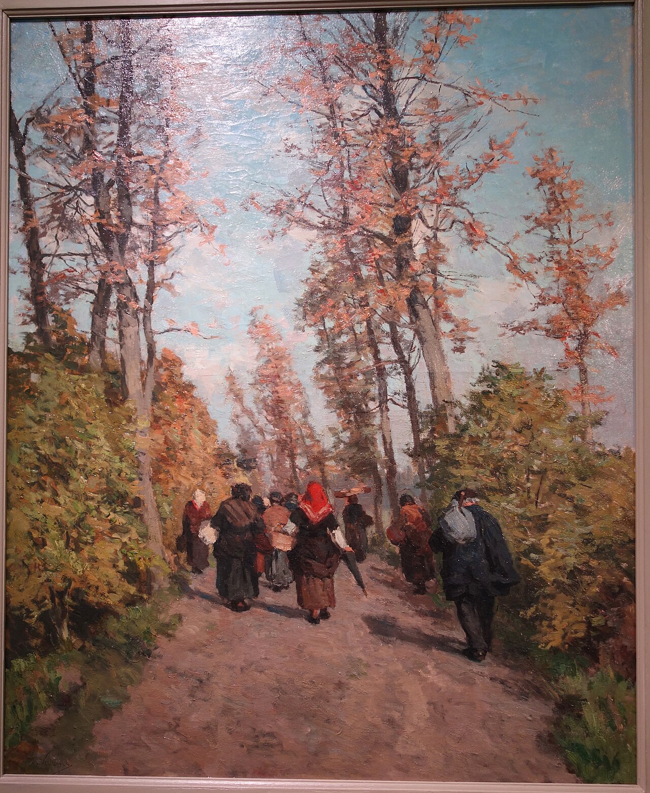 Return from the Market by Isidore Verheyden