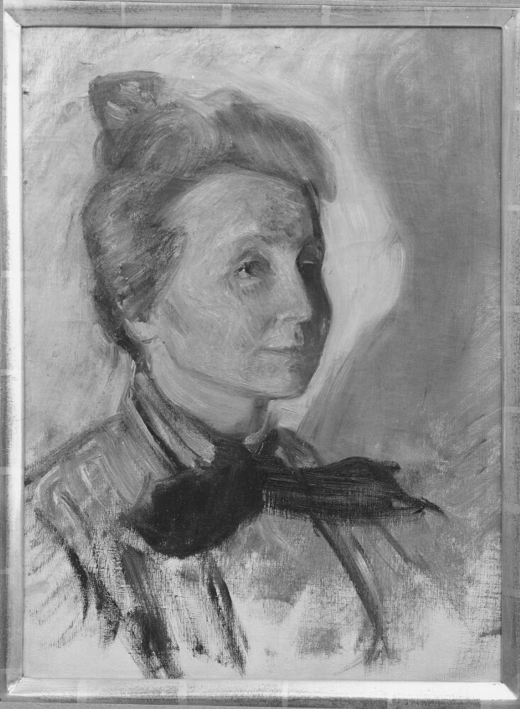 Eva Maria Topelius, 1855-1929, konstnär, gift med konstnären Johan Axel Gustaf Acke by J.A.G. Acke