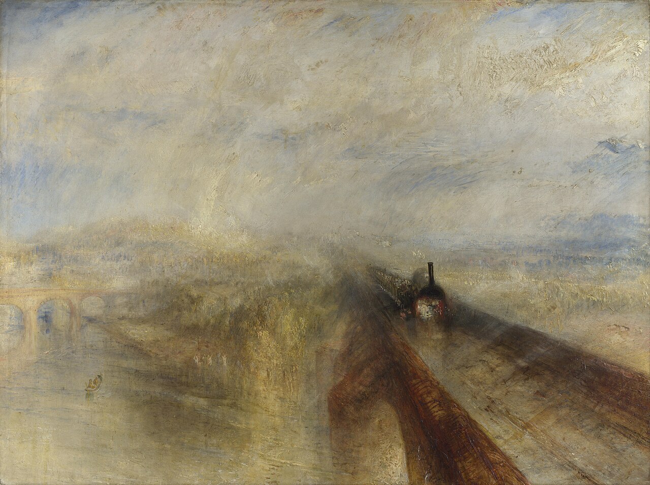 Rain, Steam and Speed – The Great Western Railway by J. M. W. Turner