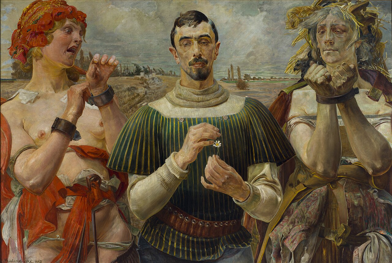 Polish Hamlet. Portrait of Aleksander Wielopolski by Jacek Malczewski