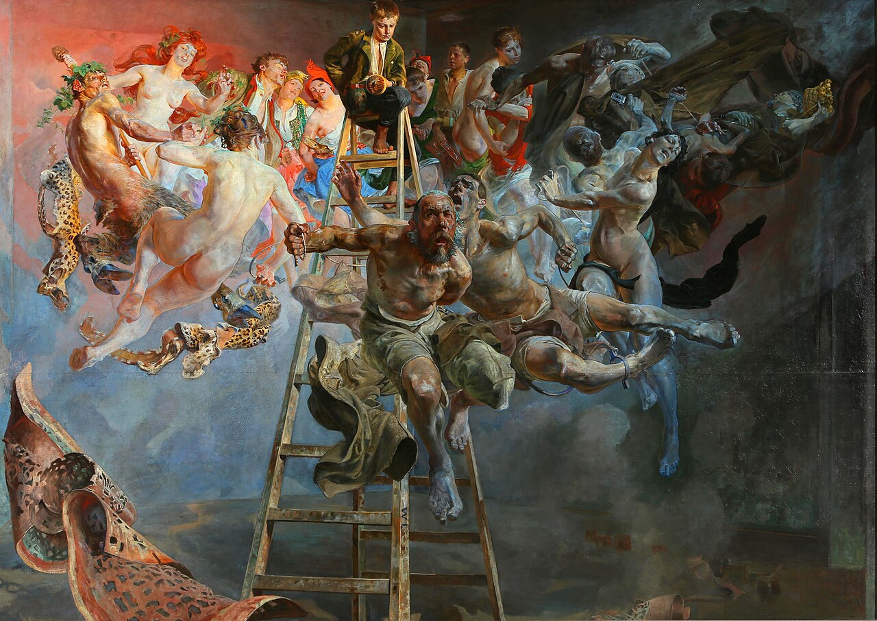 Vicious circle by Jacek Malczewski