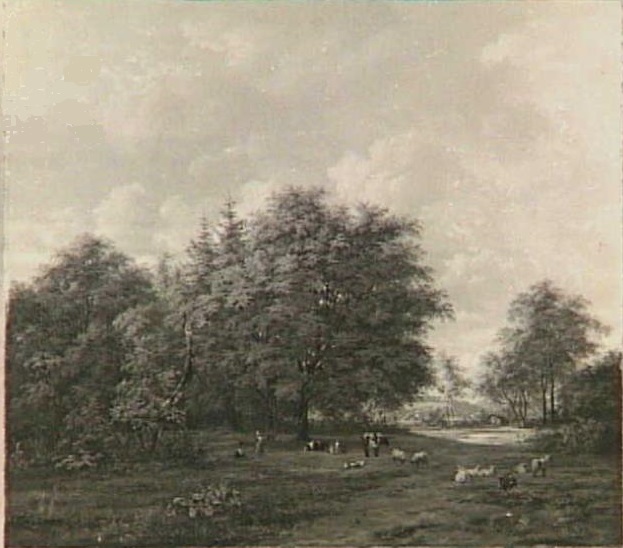 Afternoon in a Gelderland Meadow by Jacob Abels