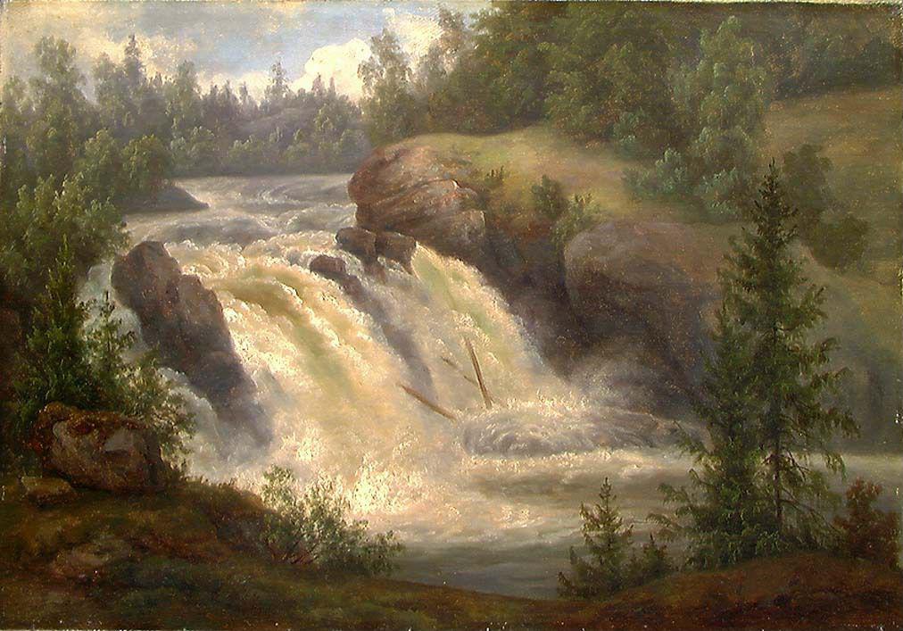 The Waterfall at Lysaker by Jacob Calmeyer