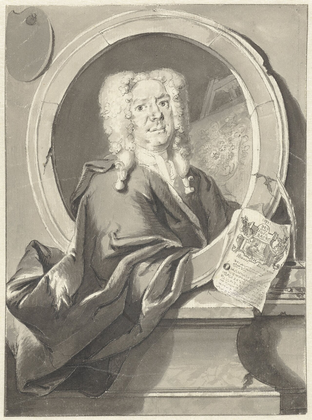 Portrait of Jacob Campo Weyerman