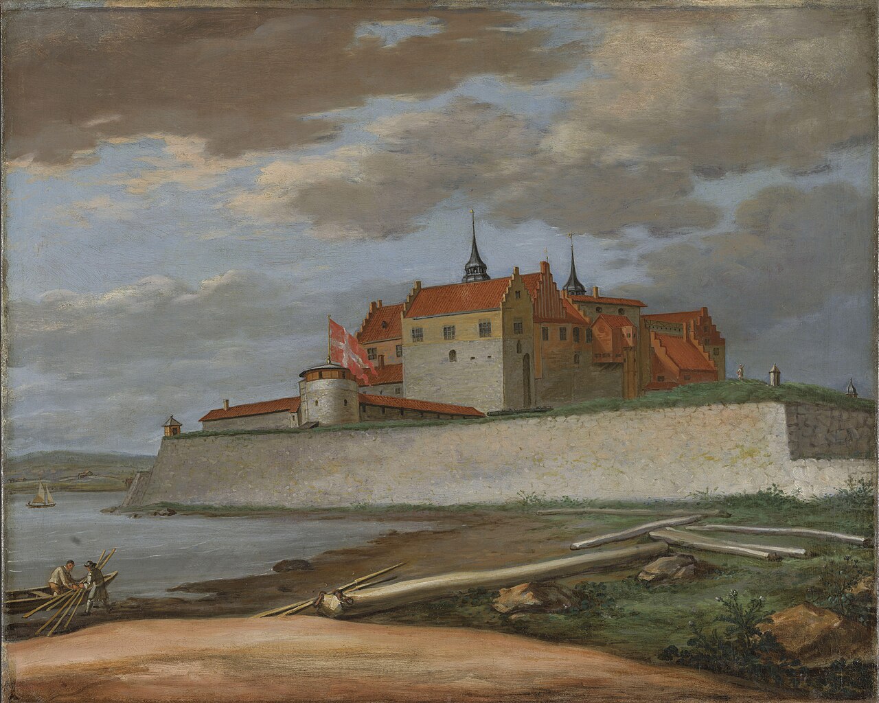 Akershus Fortress near Christiania/Oslo by Jacob Coning