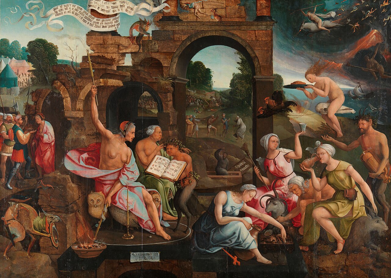 Saul and the Witch of Endor by Jacob Cornelisz van Oostsanen