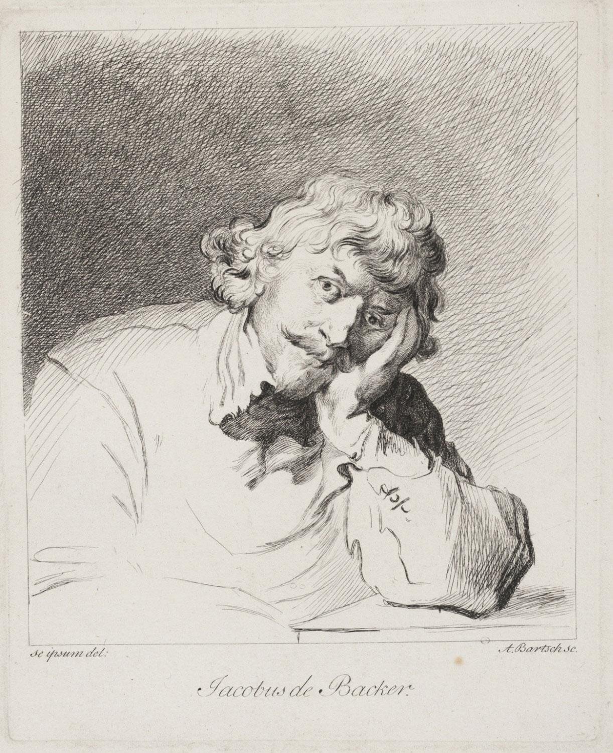 Portrait of Jacob de Backer