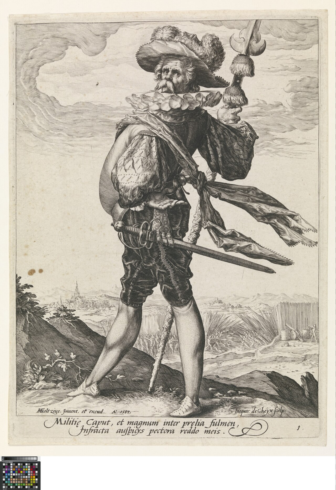 Colonel by Jacob de Gheyn II