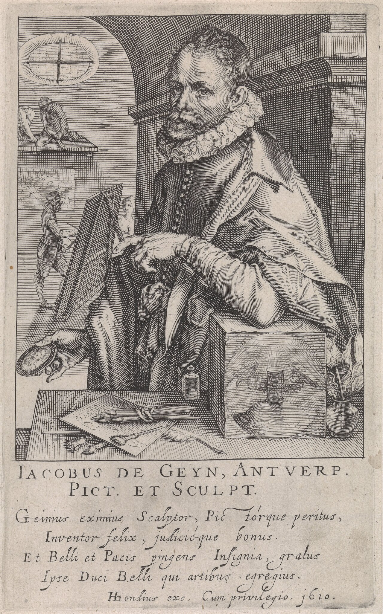Portrait of Jacob de Gheyn II