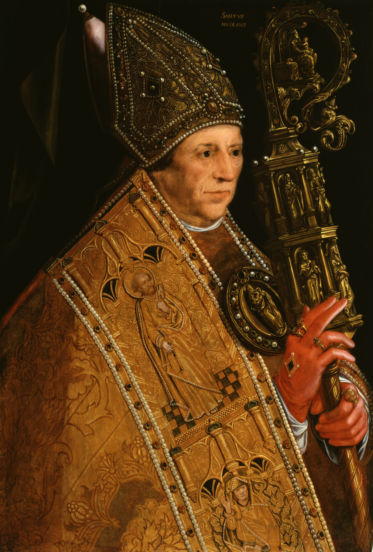 Portrait of St Nicholas by Jacob de Punder