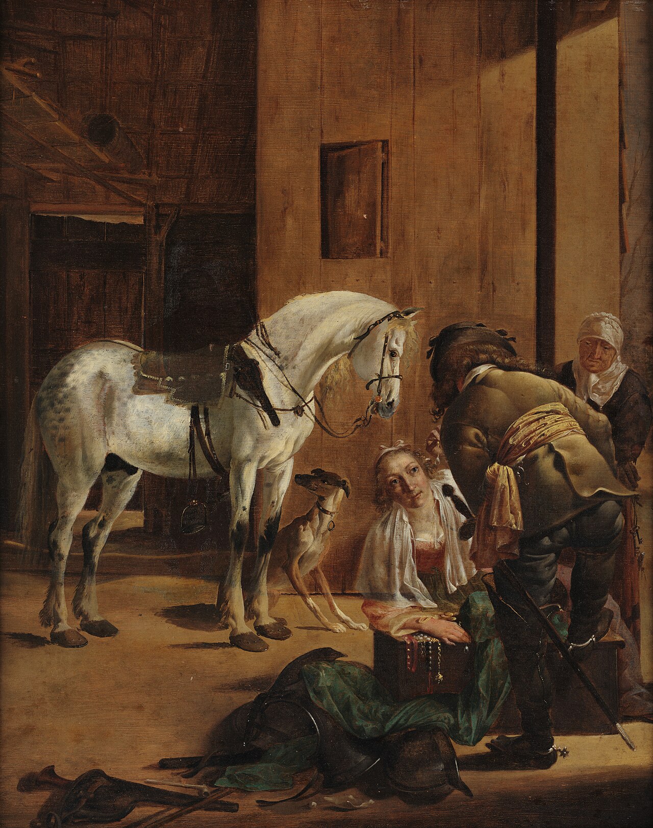 The Soldier's Departure by Jacob Duck
